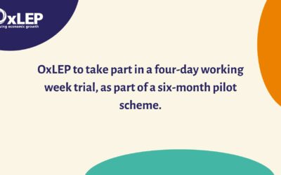 OxLEP announces it will take part in a four-day working week pilot scheme