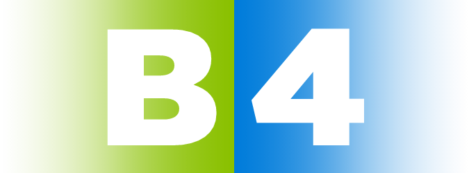 B4-gradient logo