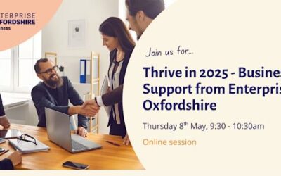 Thrive in 2025: County’s businesses and entrepreneurs urged to sign up to key event as Enterprise Oxfordshire unveils future support offer