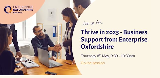 Thrive in 2025: County’s businesses and entrepreneurs urged to sign up to key event as Enterprise Oxfordshire unveils future support offer