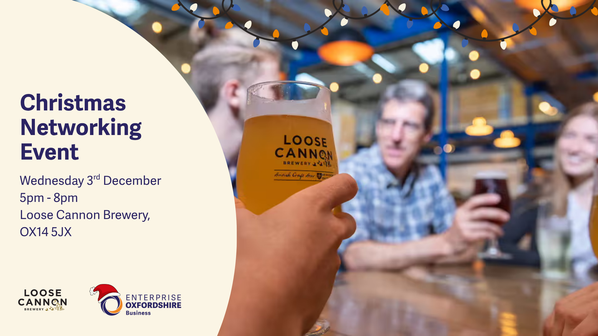 Image of delegates talking at OxLEP Business Event