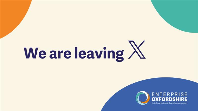 Image of delegates talking at OxLEP Business Event